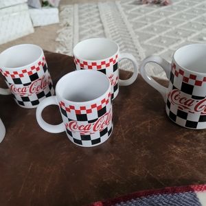 7 cocoa cola mugs